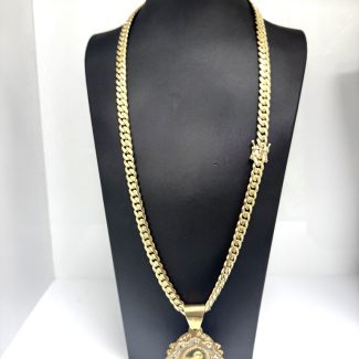 Cadena corte brillo 10KT