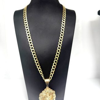 cadena corte brillo 14KT